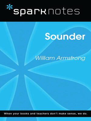 cover image of Sounder (SparkNotes Literature Guide)